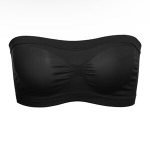 Black Bandeau Bra